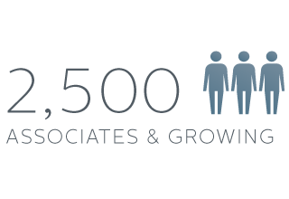 2,500 Associates and Growing